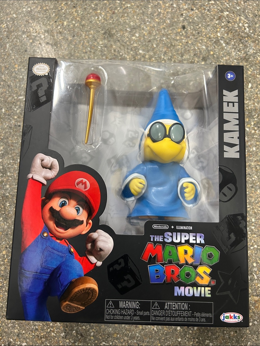 Kamek Blue Wizard Figure - The Super Mario Bros. Movie